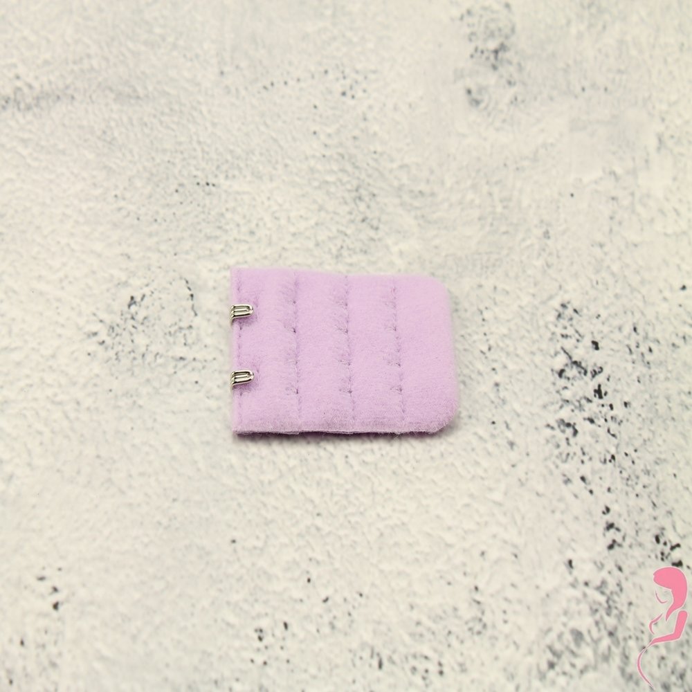 Op en Top BH Verlengstuk / Verlenger 2 Haaks Lila (per stuk)