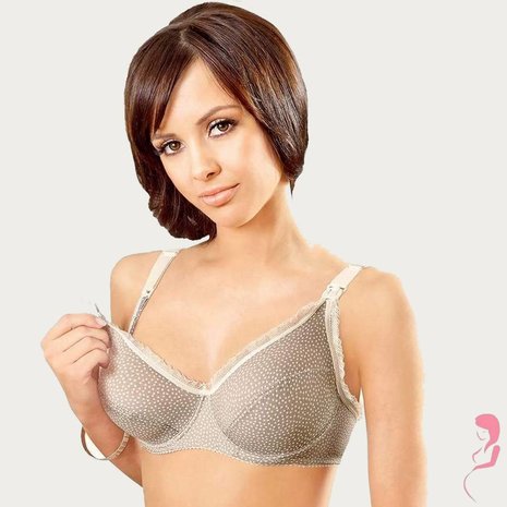 BB (Benefit) Voedingsbh / Positiebh Mama Dots Latte BB (Benefit) Voedingsbh / Positiebh Mama Dots Latte