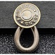 Op en Top Zwanger Broek Verlengstuk / Verlenger Zilver koperen knoop Fashion Op en Top Zwanger Broek Verlengstuk / Verlenger Zilver koperen knoop Fashion