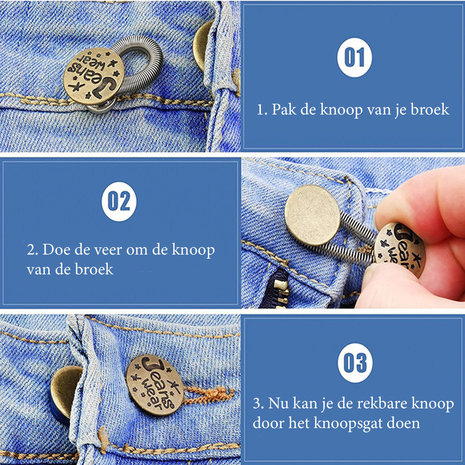 Op en Top Broek Verlengstuk / Verlenger Zilver  Veer Koper Bloem Op en Top Broek Verlengstuk / Verlenger Zilver  Veer Koper Bloem