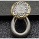 Op en Top Zwanger Broek Verlengstuk / Verlenger Zilver Veer Koper Bloem Op en Top Zwanger Broek Verlengstuk / Verlenger Zilver Veer Koper Bloem