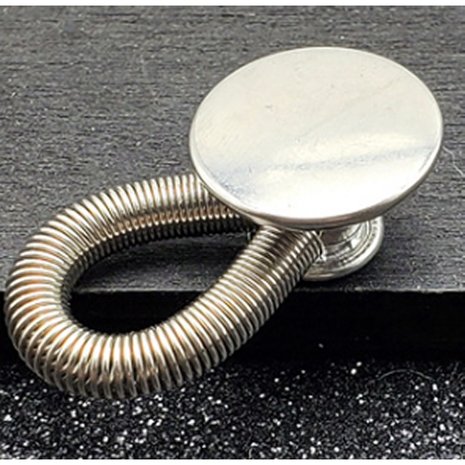 Op en Top Broek Verlengstuk / Verlenger Veer Zilver Glad Zilver Op en Top Broek Verlengstuk / Verlenger Veer Zilver Glad Zilver