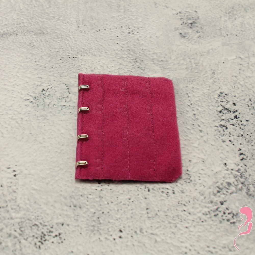 Op en Top BH Verlengstuk / Verlenger 4 Haaks Donker RoodBruin (per stuk) Op en Top BH Verlengstuk / Verlenger 4 Haaks Donker RoodBruin (per stuk)