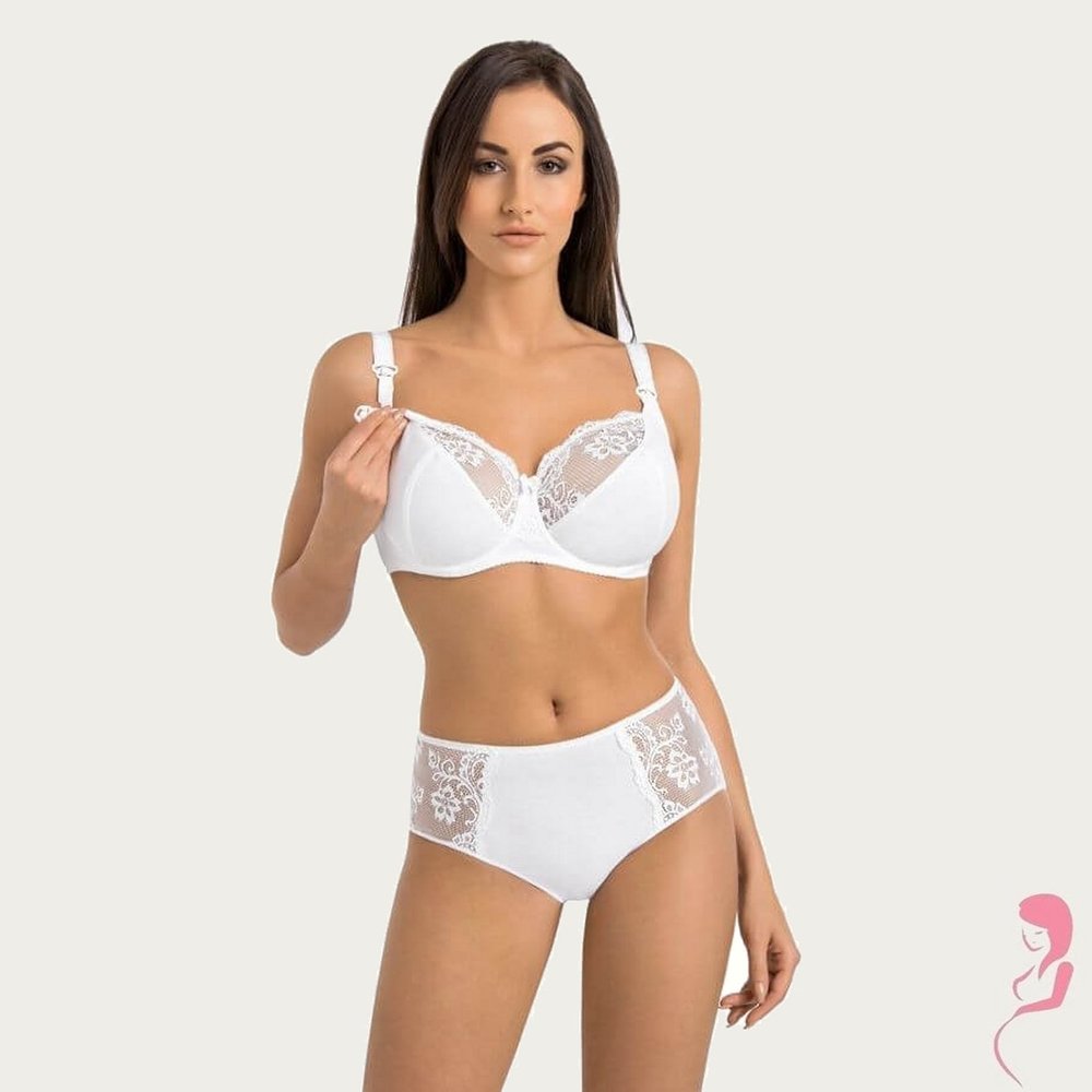 Teyli Borstvoedingsbeha Voedingsbh Anastasia Mama White Teyli Borstvoedingsbeha Voedingsbh Anastasia Mama White