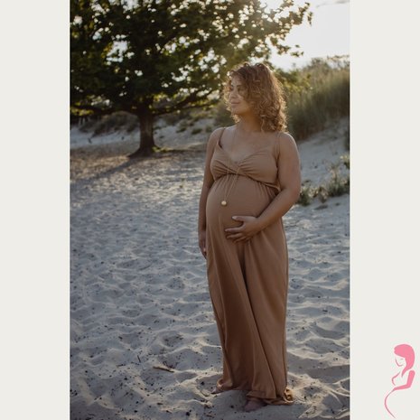 Proud MaMa Zwangerschapsketting Ballchain BabybelFine Zilver Luna