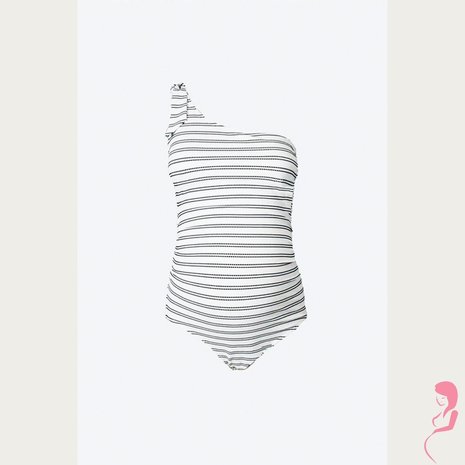 Pez D'or ZwangerschapsBadpak Burbuja Stripe Navy Pez D'or ZwangerschapsBadpak Burbuja Stripe Navy
