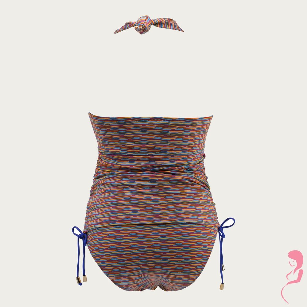 Pez D'or ZwangerschapsTankini / PositieTankini Jacquard Martinique multi Pez D'or ZwangerschapsTankini / PositieTankini Jacquard Martinique multi