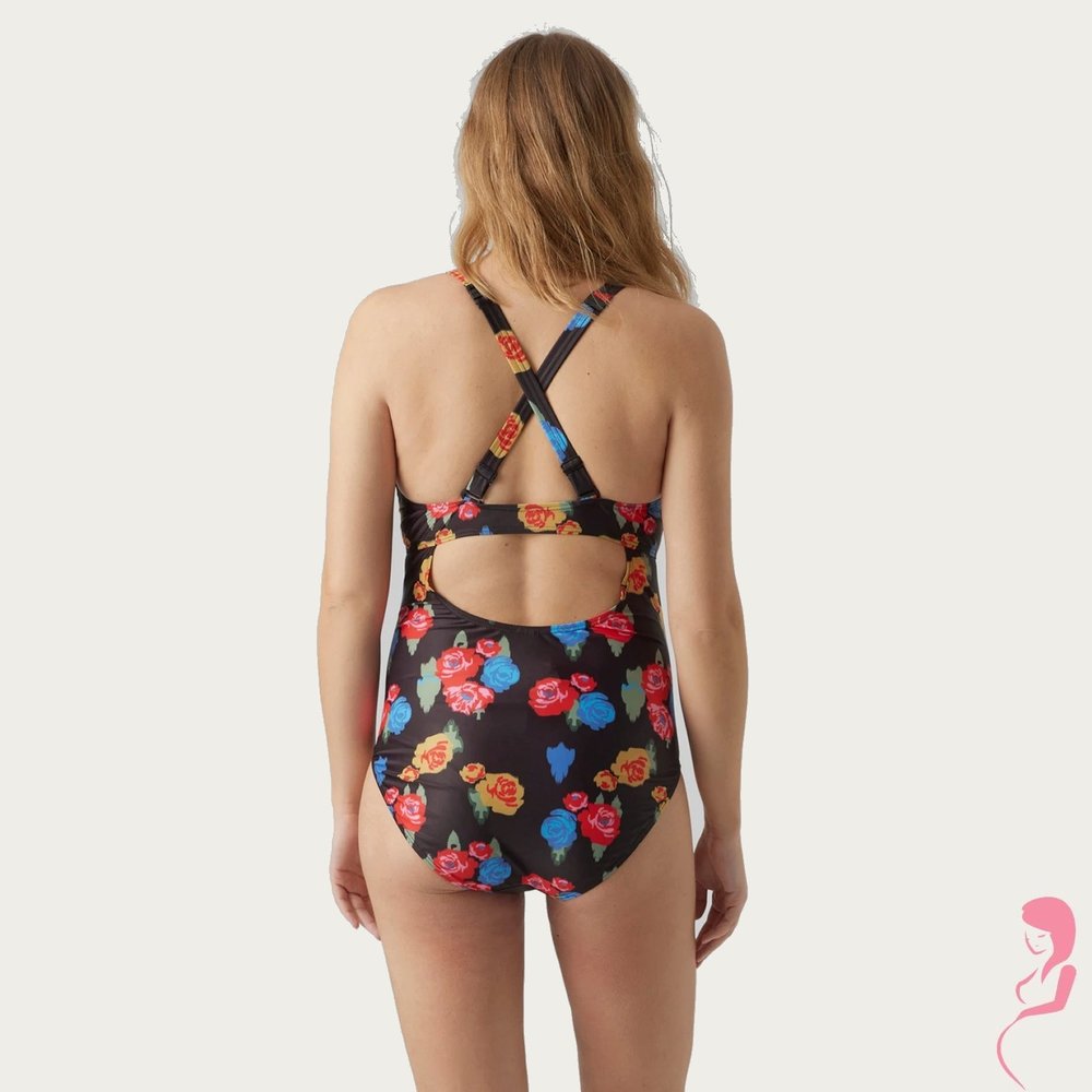 Mamalicious ZwangerschapsBadpak / PositieBadpak  Jane Bow Flower Black Mamalicious ZwangerschapsBadpak / PositieBadpak  Jane Bow Flower Black