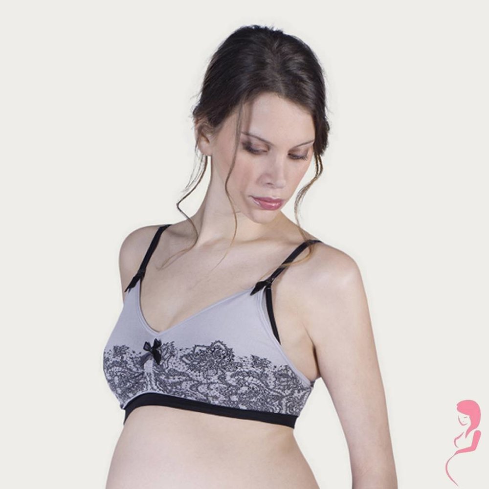 Aannemer Evaluatie Bewolkt Cache Coeur Zwangerschapsbh Voedingsbh Illusion Lace - Op en Top Zwanger