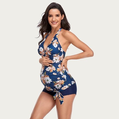 4-Mother ZwangerschapsTankini / PositieTankini Patty 4-Mother ZwangerschapsTankini / PositieTankini Patty