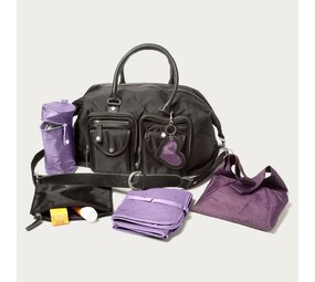 Petit Amour LuierTas Leer Lissy Zwart Petit Amour LuierTas Leer Lissy Zwart