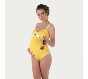 Petit Amour Zwangerschapsbadpak Antonie Yellow Petit Amour Zwangerschapsbadpak Antonie Yellow
