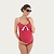 Petit Amour Positiebadpak / ZwangerschapsBadpak Antonie Red