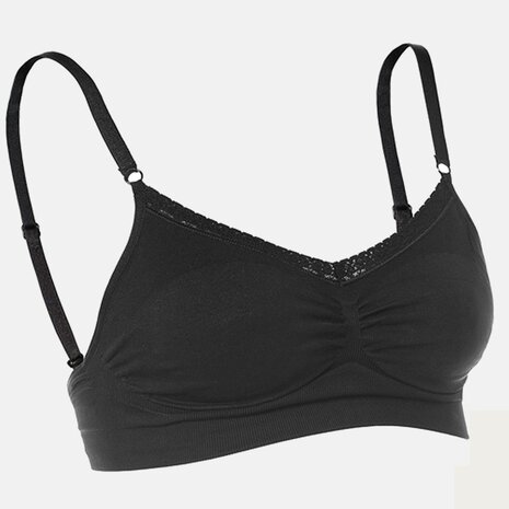 Noppies Voedingsbh Zwangerschapsbh Naadloos Zwart Noppies Voedingsbh Zwangerschapsbh Naadloos Zwart