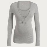 Esprit Zwangerschapsshirt gemêleerd grijs Esprit Zwangerschapsshirt gemêleerd grijs