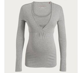 Esprit Zwangerschapsshirt gemêleerd grijs Esprit Zwangerschapsshirt gemêleerd grijs
