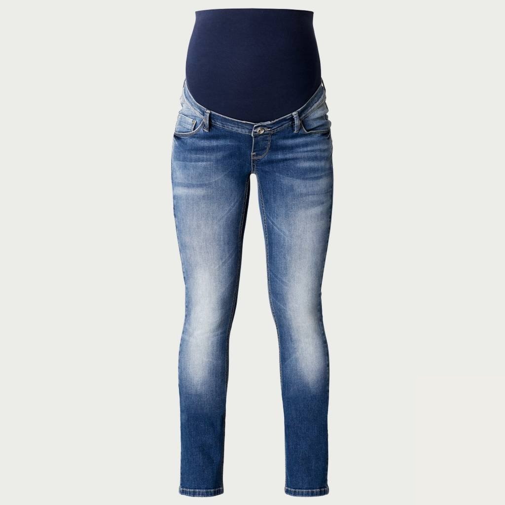 Noppies Zwangerschapsjeans Positiejeans karen straight fit Jeans Stone Wash