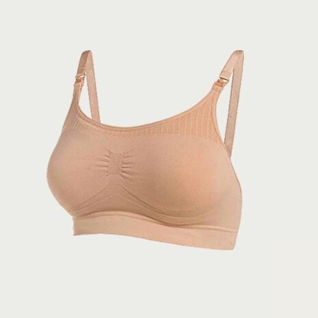 Noppies Voedingsbh Zwangerschapsbh Naadloos Beige Noppies Voedingsbh Zwangerschapsbh Naadloos Beige