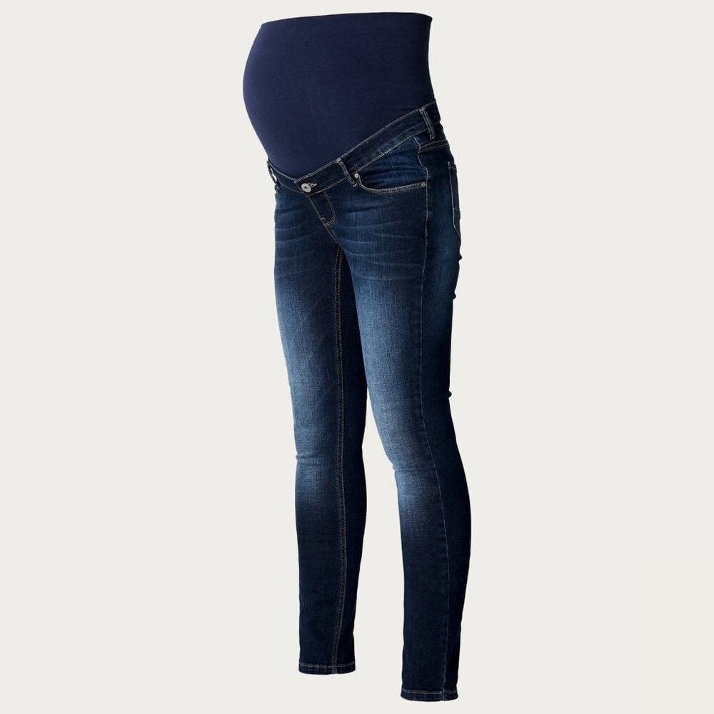 Noppies Zwangerschapsjeans Positiejeans Mia Slim Jeans Dark Stone Wash Noppies Zwangerschapsjeans Positiejeans Mia Slim Jeans Dark Stone Wash