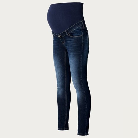 Noppies Zwangerschapsjeans Positiejeans Mia Slim Jeans Dark Stone Wash Noppies Zwangerschapsjeans Positiejeans Mia Slim Jeans Dark Stone Wash