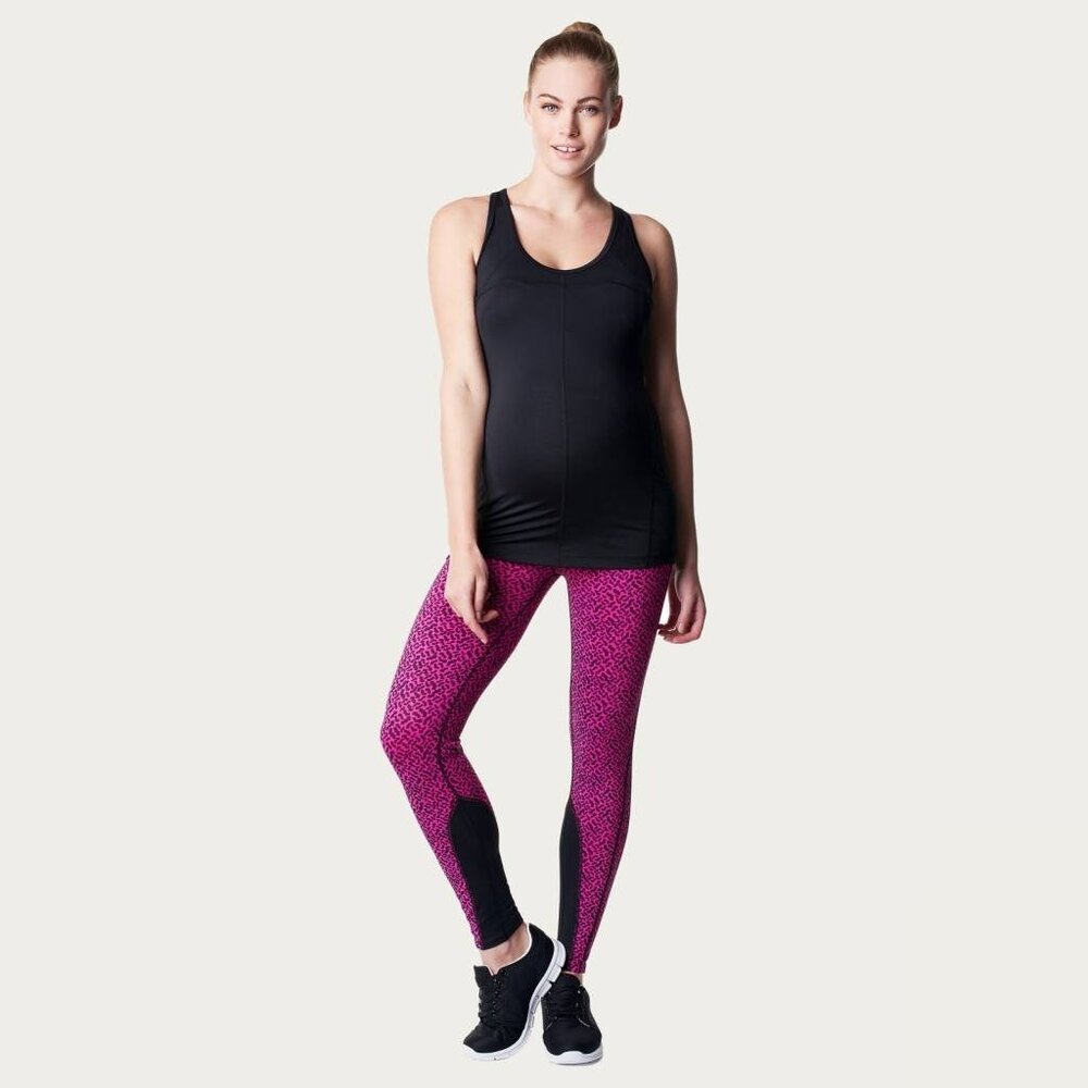 Noppies Zwangerschapstop Positietop Sport Heath Zwart Noppies Zwangerschapstop Positietop Sport Heath Zwart