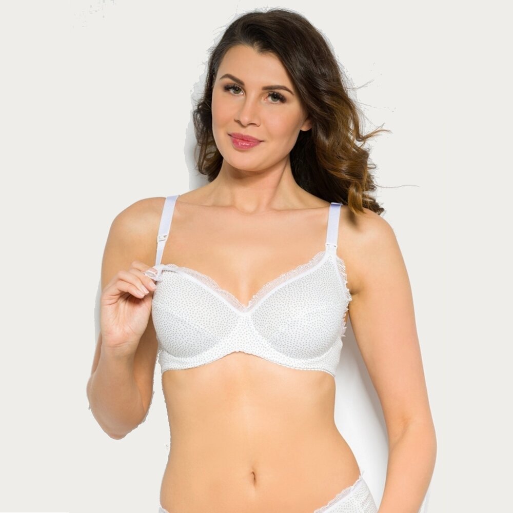 BB (Benefit) Voedingsbh / Zwangerschapsbh Mama Dots Wit BB (Benefit) Voedingsbh / Zwangerschapsbh Mama Dots Wit