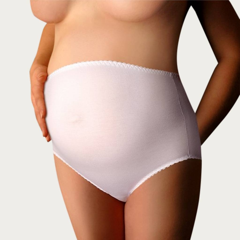 BB Zwangerschapsslip Classic Wit met comfortabele pasvorm afbeelding