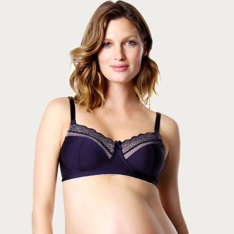 HOTmilk Positiebh / Borstvoedingsbh Show Off Navy HOTmilk Positiebh / Borstvoedingsbh Show Off Navy