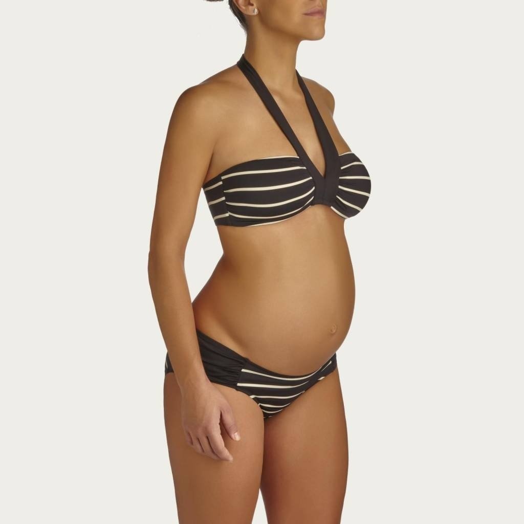 Pez D'or ZwangerschapsBikini Black Line afbeelding