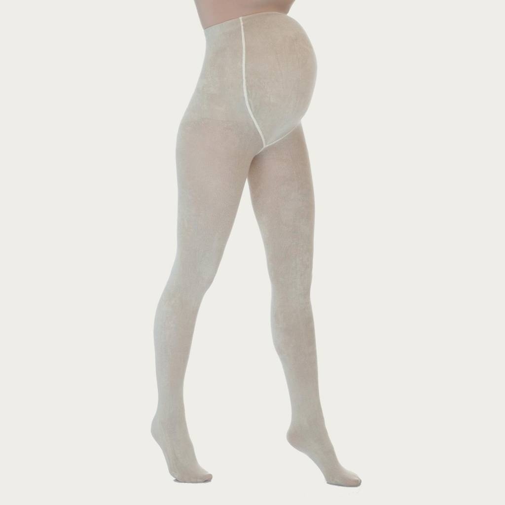 Lida Zwangerschapspanty Positiepanty Bamboo 300 Den Creme afbeelding