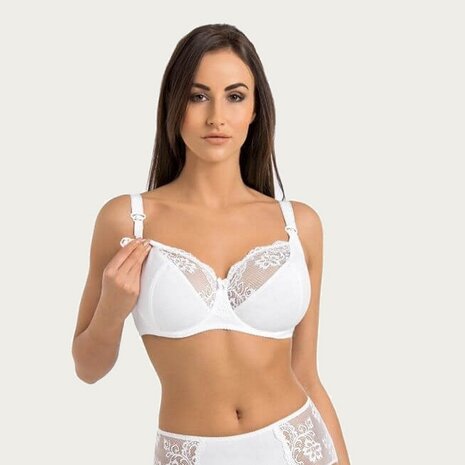 Teyli Borstvoedingsbeha Voedingsbh Anastasia Mama White Teyli Borstvoedingsbeha Voedingsbh Anastasia Mama White