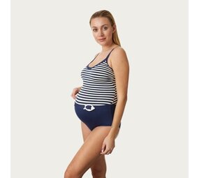 Pez D'or ZwangerschapsBadpak Le Mer Kodak Stripes Navy Pez D'or ZwangerschapsBadpak Le Mer Kodak Stripes Navy