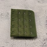 Op en Top Beha Verlenger 4 Haaks Leger Groen (per stuk) Op en Top Beha Verlenger 4 Haaks Leger Groen (per stuk)