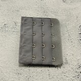 Op en Top Beha Verlenger 4 Haaks Donker Grijs (per stuk) Op en Top Beha Verlenger 4 Haaks Donker Grijs (per stuk)