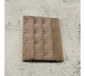 Op en Top Beha Verlenger 4 Haaks Donker Bruin (per stuk) Op en Top Beha Verlenger 4 Haaks Donker Bruin (per stuk)