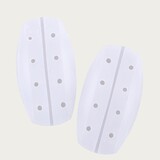 Op en Top Beha Schouderbeschermer Geperforeerd Wit