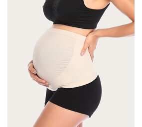 Op en Top Zwanger Zwangerschaps Buikband Beige Op en Top Zwanger Zwangerschaps Buikband Beige