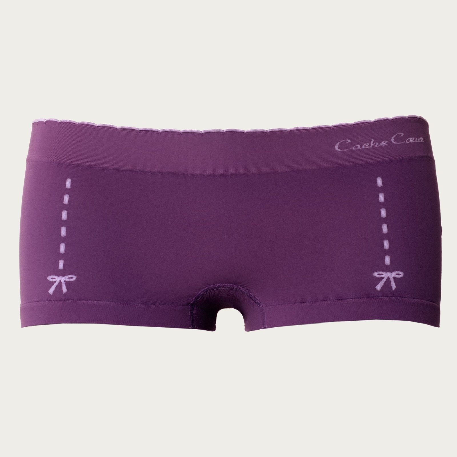 Cache Coeur Shorts Illusion Paars Naadloos / Super Zacht afbeelding