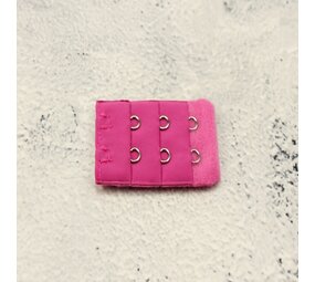 Op en Top Beha Verlenger 2 Haaks Mat Donker Roze (per stuk) Op en Top Beha Verlenger 2 Haaks Mat Donker Roze (per stuk)