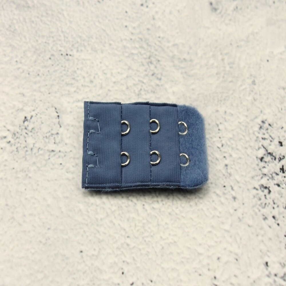 Op en Top BH Verlengstuk / Verlenger 2 Haaks Donker Blauw (per stuk)