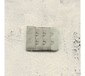 Op en Top Beha Verlenger 2 Haaks Grijs (per stuk) Op en Top Beha Verlenger 2 Haaks Grijs (per stuk)