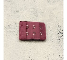 Op en Top Beha Verlenger 2 Haaks RoodBruin (per stuk)