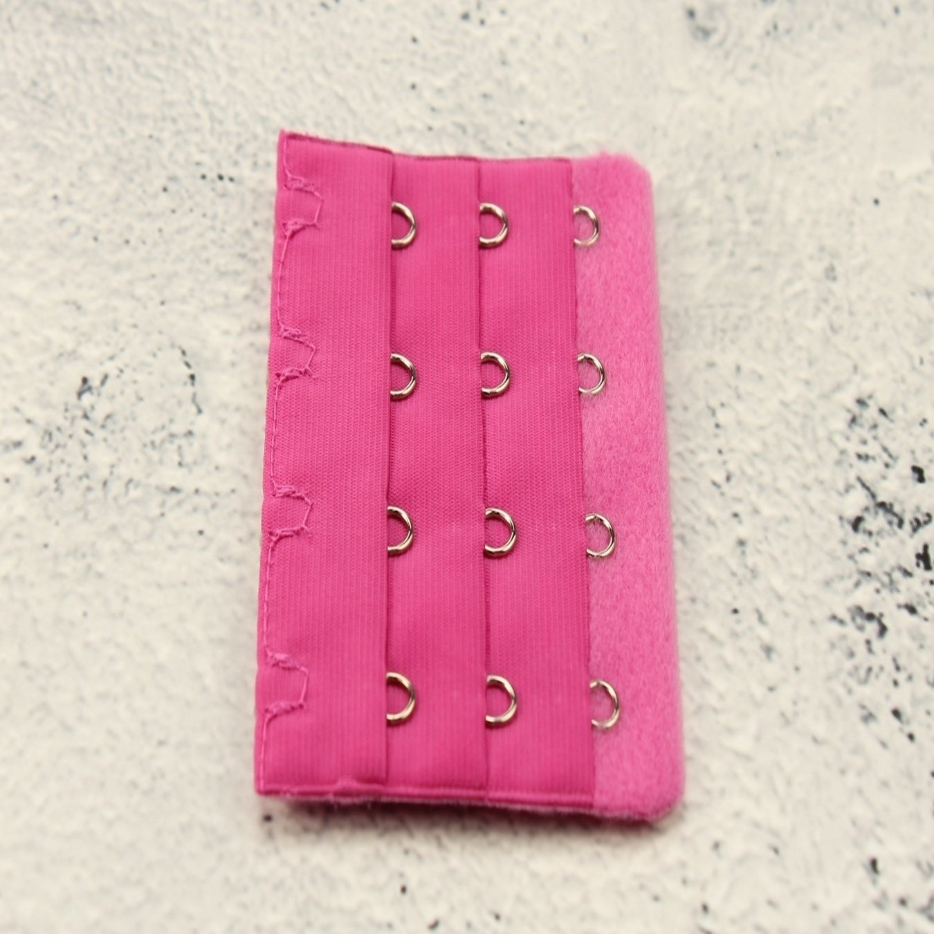 Op en Top BH Verlengstuk / Verlenger 4 Haaks Mat Donker roze (per stuk) afbeelding