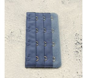 Op en Top Beha Verlenger 4 Haaks Donker Blauw (per stuk) Op en Top Beha Verlenger 4 Haaks Donker Blauw (per stuk)