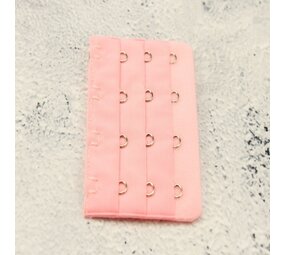 Op en Top Beha Verlenger 4 Haaks Roze (per stuk) Op en Top Beha Verlenger 4 Haaks Roze (per stuk)