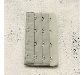 Op en Top Beha Verlenger 4 Haaks Grijs (per stuk)