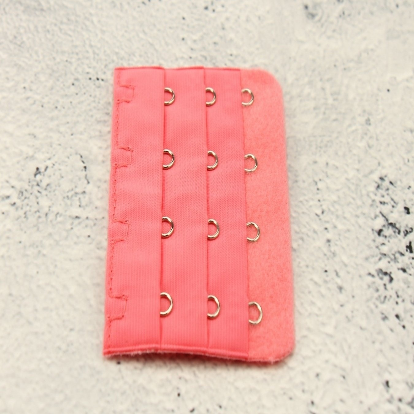 Op en Top BH Verlengstuk / Verlenger 4 Haaks Donker Baby Roze (per stuk) afbeelding