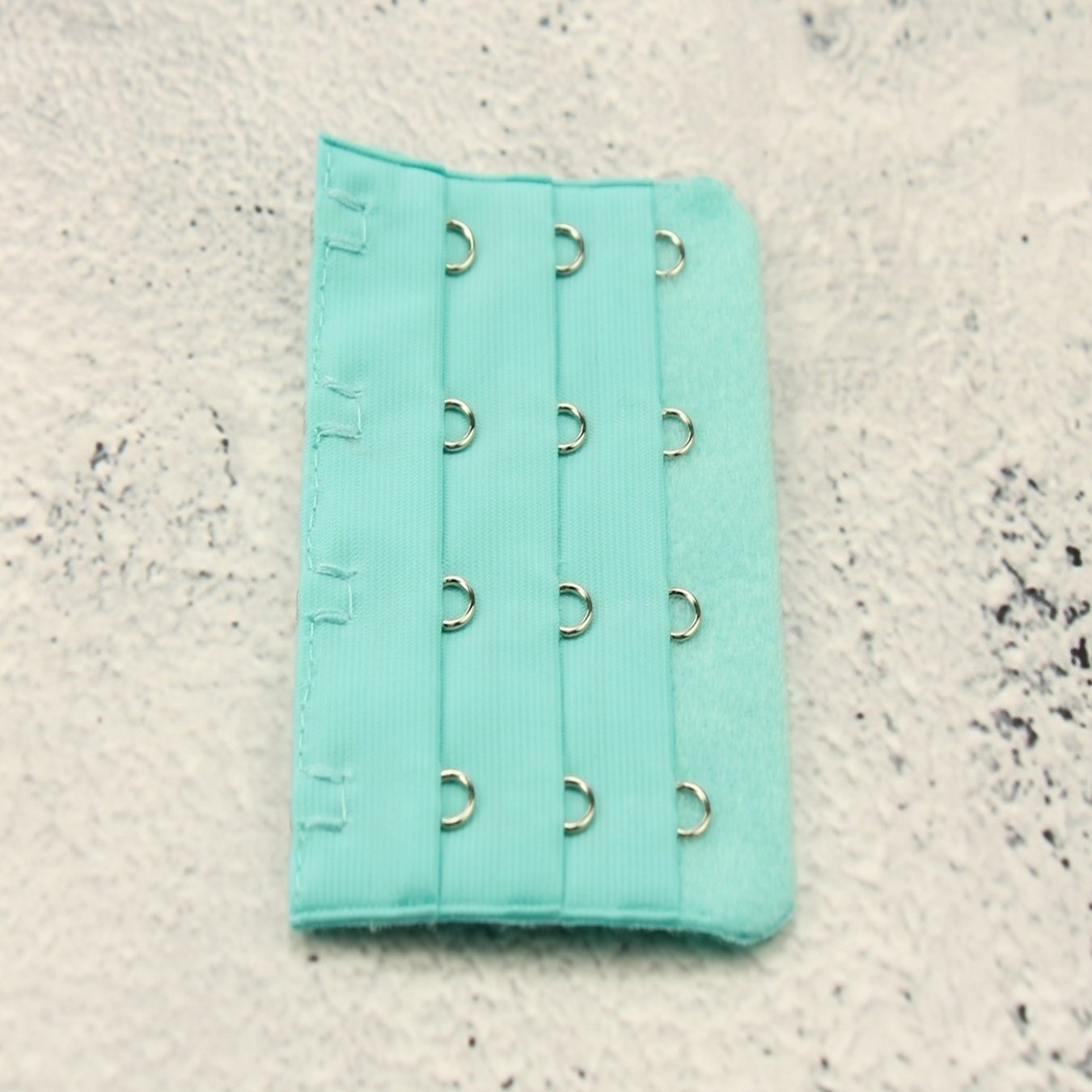 Op en Top BH Verlengstuk / Verlenger 4 Haaks Donker Baby Blauw (per stuk) afbeelding