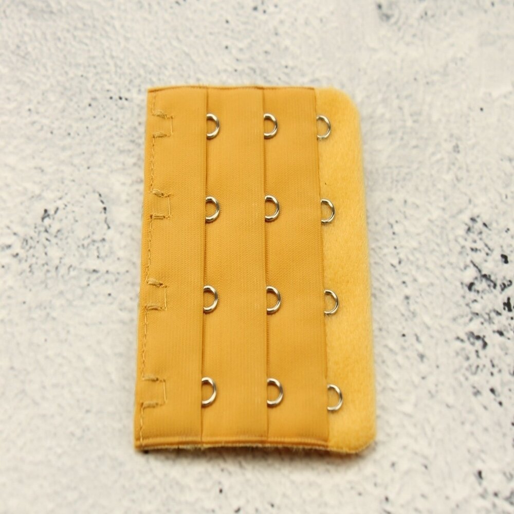 Op en Top BH Verlengstuk / Verlenger 4 Haaks Oker Geel (per stuk)