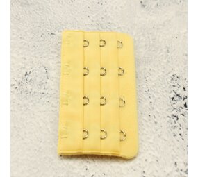 Op en Top Beha Verlenger 4 Haaks Geel (per stuk) Op en Top Beha Verlenger 4 Haaks Geel (per stuk)